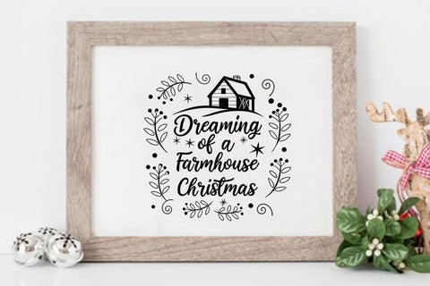 dreaming of a farmhouse christmas SVG Angelina750 