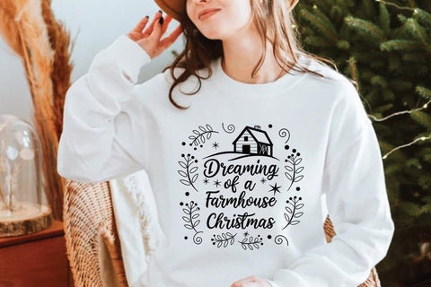 dreaming of a farmhouse christmas SVG Angelina750 