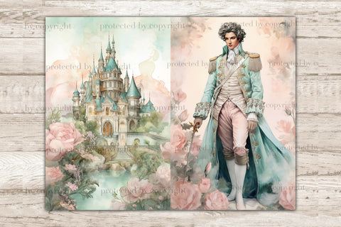 Dreams Junk Journal Pages | Romantic Printable Paper SVG GlamArtZhanna 