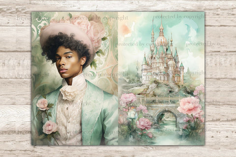 Dreams Junk Journal Paper | Vintage Journal Card SVG GlamArtZhanna 