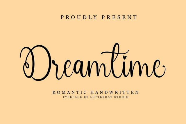 Dreamtime Font LetterdayStudio 