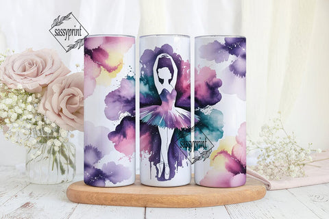 Dreamy BalleTHSP Nebula 20oz Tumbler Sublimation sassyprint 