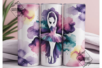Dreamy BalleTHSP Nebula 20oz Tumbler Sublimation sassyprint 