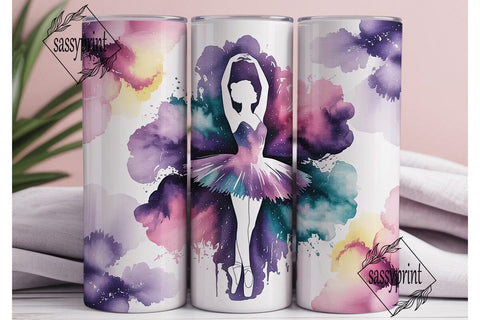 Dreamy BalleTHSP Nebula 20oz Tumbler Sublimation sassyprint 