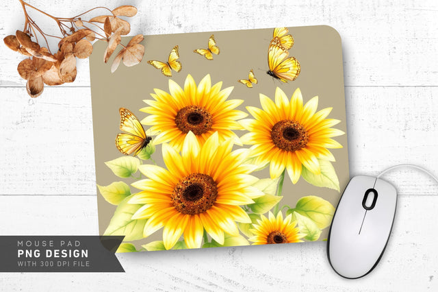 Dreamy Garden Escape Mousepad Sublimation Regulrcrative 