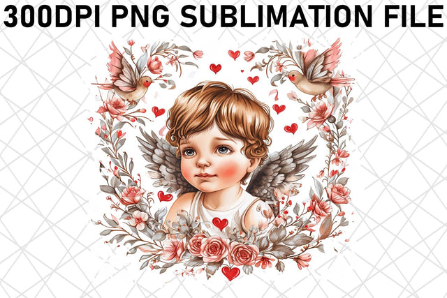 Dreamy Love's Embrace: Watercolor Sublimation Sublimation afrosvg 