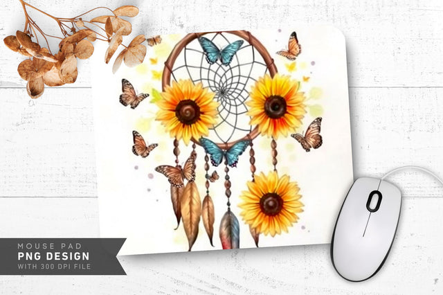 Dreamy Rustic Garden Mousepad Sublimation Regulrcrative 