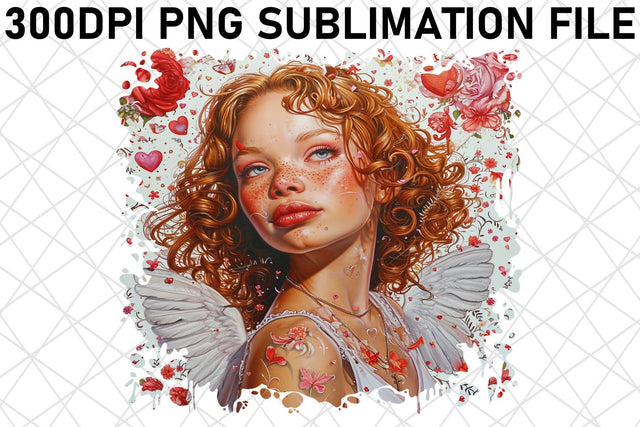 Dreamy Valentine's Delight: Sublimation Design Sublimation afrosvg 