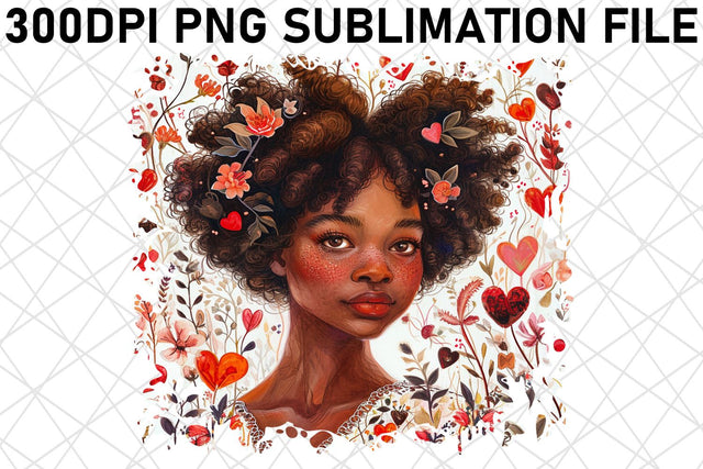 Dreamy Valentine's Delight: Sublimation Design Sublimation afrosvg 