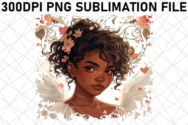 Dreamy Valentine's Serenade: Sublimation Design Sublimation afrosvg 