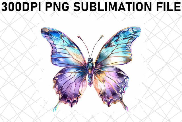 Dreamy Watercolor Butterfly Designs Sublimation afrosvg 