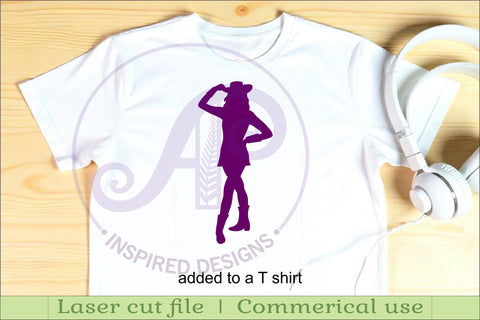 Drill Team Dancer silhouette laser cut outs SVG 2 SVG APInspireddesigns 