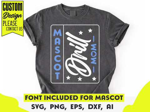 Drill Team Mom SVG PNG Template SVG DesignDestine 