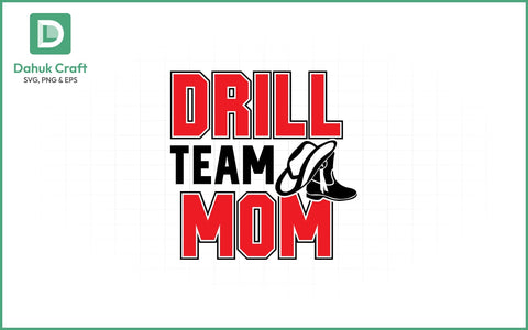 Drill Team Mom SVG – Western Style Drill Team Mom SVG PNG & EPS V4 SVG dahukdesign 