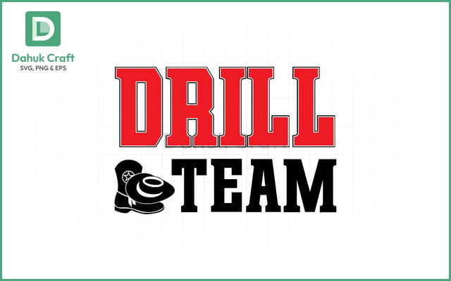 Drill Team Mom SVG – Western Style Drill Team Mom SVG PNG & EPS V6 SVG dahukdesign 