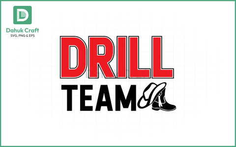Drill Team Mom SVG – Western Style Drill Team Mom SVG PNG & EPS V7 SVG dahukdesign 