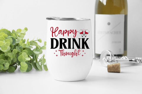 Drink Happy Thought SVG Design SVG Designangry 