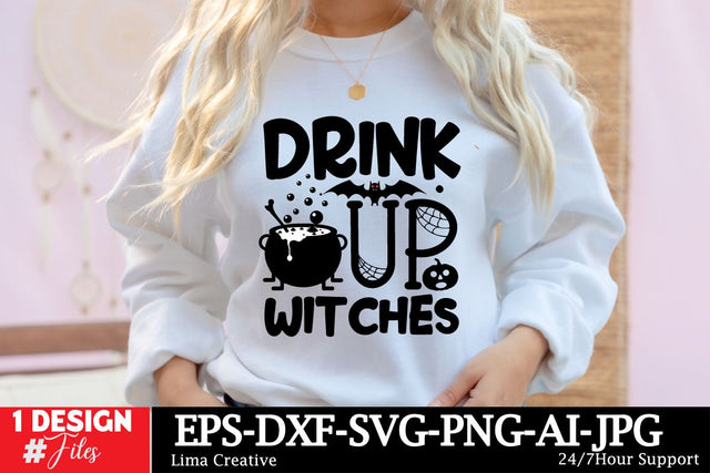Drink Up Witches SVG Cut File SVG Insomnia Std 