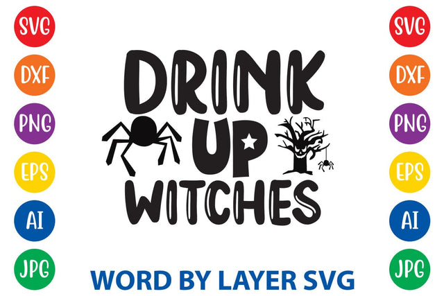 Drink Up Witches svg design SVG Rafiqul20606 