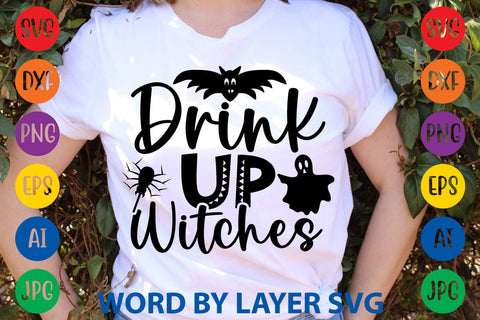 Drink Up Witches SVG DESIGN SVG Rafiqul20606 