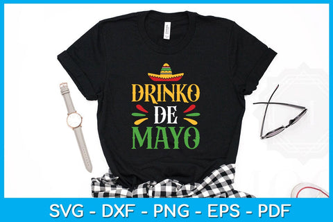 Drinko De Mayo Cinco De Mayo SVG PNG PDF Cut File SVG Creativedesigntee 