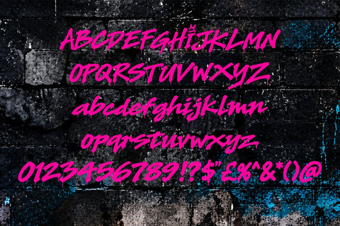 Drip Brutalyn Font Mozzatype 