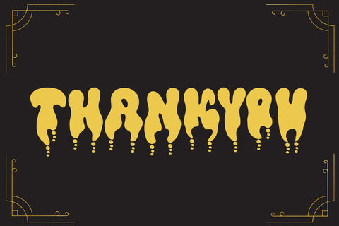 Dripcore Font Font Dm Letter Studio 