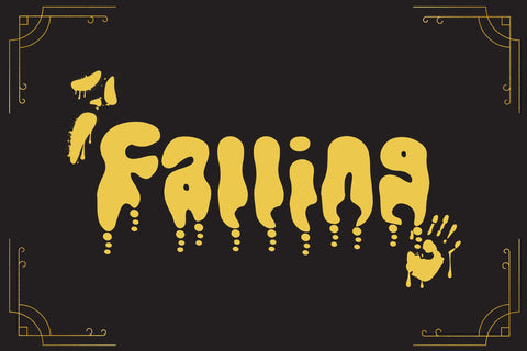 Dripcore Font Font Dm Letter Studio 