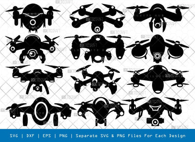 Drone Svg Cricut Cut Files Png Bundle, SB01157 SVG ETC Craft 