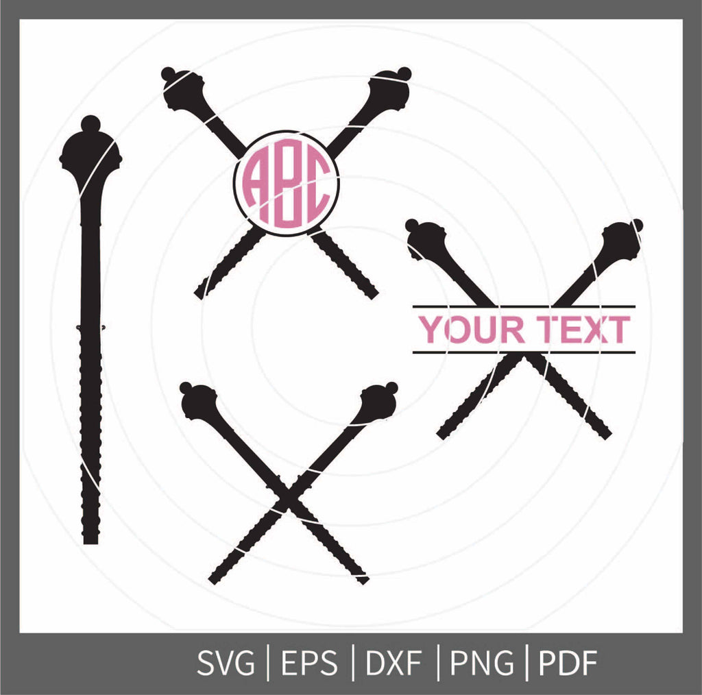 Drum Major Baton SVG File,Marching Band SVG,Color Guard SVG -Vector Art ...