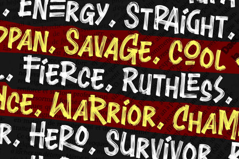 Dry Brush Font – Throwback Glorious Font Arterfak Project 