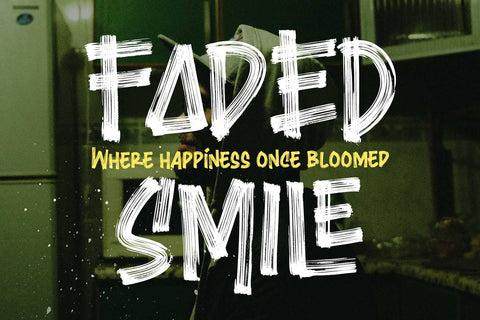 Dry Brush Font – Throwback Glorious Font Arterfak Project 