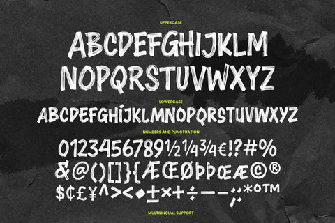 Dry Brush Font – Throwback Glorious Font Arterfak Project 