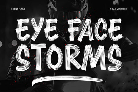 Dry Brush Font – Throwback Glorious Font Arterfak Project 