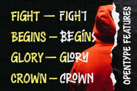 Dry Brush Font – Throwback Glorious Font Arterfak Project 