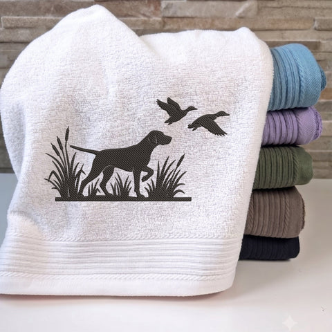 Duck Hunting Dog Embroidery Design – Labrador Retriever Goose Hunting Silhouette Machine Embroidery File Embroidery/Applique DESIGNS PatternFeed8 