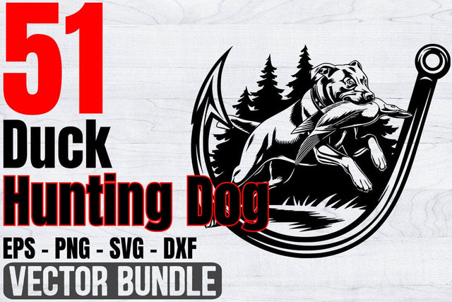Duck Hunting Dog SVG Bundle, Hunting Season Shirt SVG Creativeart88 