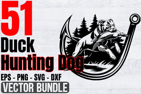 Duck Hunting Dog SVG Bundle, Hunting Season Shirt SVG Creativeart88 