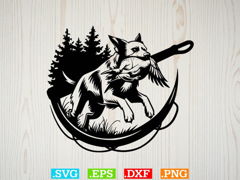 Duck Hunting Dog SVG Bundle, Hunting Season Shirt SVG Creativeart88 