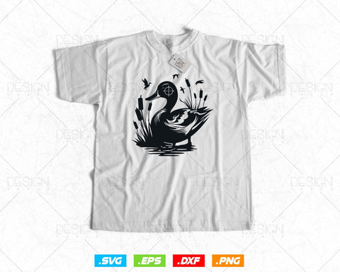 Duck Hunting Gifts Hunter Printable Clipart Svg Png, Duck Hunting Gifts for Men, Svg Files for Cricut Silhouette Decal, Instant Download SVG DesignDestine 