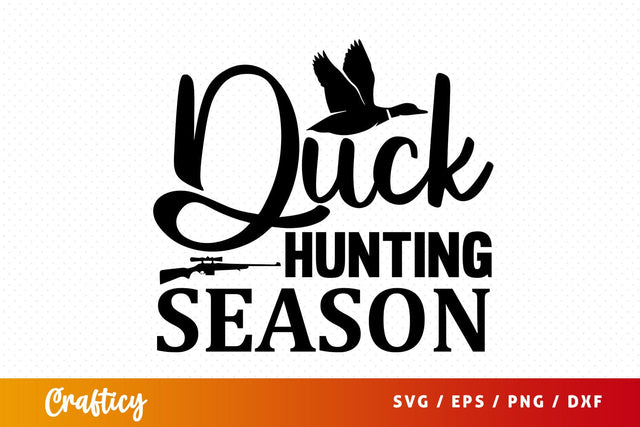 Duck hunting season SVG Design SVG Designangry 