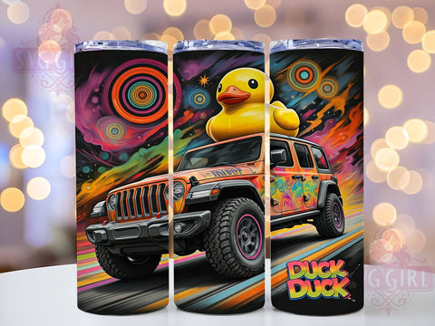 Duck Off-Road Camo 20oz Tumbler, Off-Road Tumbler, Duck Off-Road, 20oz Tumbler, Duck Lover Gift, Hunting Gift, Camo Tumbler Sublimation SvggirlplusArt 