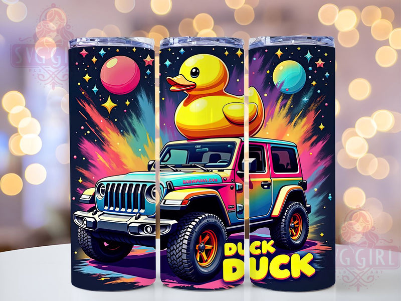 Duck Off-Road Camo 20oz Tumbler, Off-Road Tumbler, Duck Off-Road, 20oz Tumbler, Duck Lover Gift, Hunting Gift, Camo Tumbler Sublimation SvggirlplusArt 