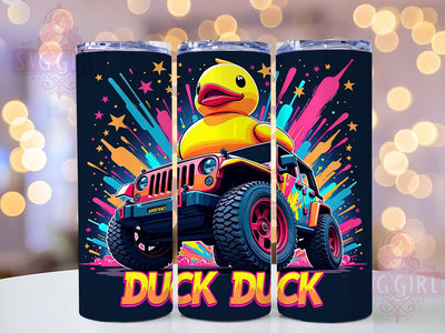 Duck Off-Road Camo 20oz Tumbler, Off-Road Tumbler, Duck Off-Road, 20oz Tumbler, Duck Lover Gift, Hunting Gift, Camo Tumbler Sublimation SvggirlplusArt 