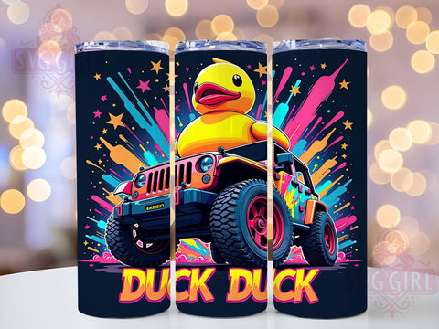 Duck Off-Road Camo 20oz Tumbler, Off-Road Tumbler, Duck Off-Road, 20oz Tumbler, Duck Lover Gift, Hunting Gift, Camo Tumbler Sublimation SvggirlplusArt 