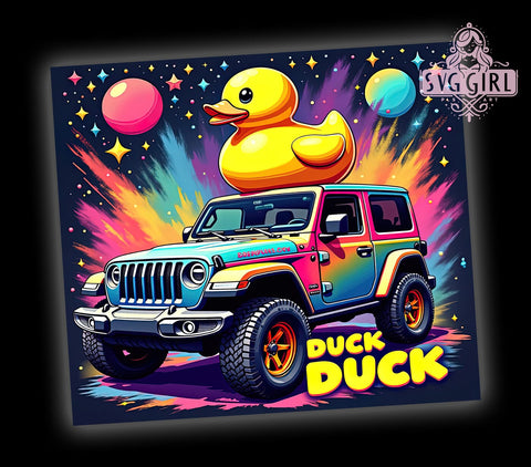 Duck Off-Road Camo 20oz Tumbler, Off-Road Tumbler, Duck Off-Road, 20oz Tumbler, Duck Lover Gift, Hunting Gift, Camo Tumbler Sublimation SvggirlplusArt 