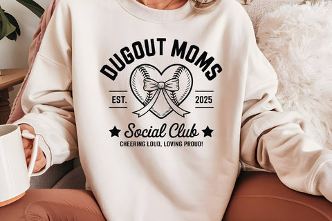 Dugout Moms Est 2025 Social SVG Angelina750 