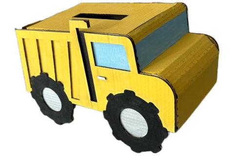 Dump Truck Box Cardboard Laser SVG File SVG Crafting With Brenna 
