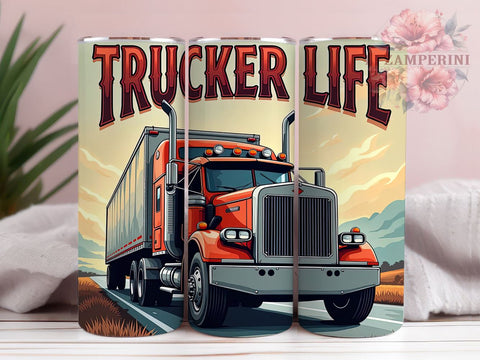 Dump Truck Tumbler, Trucker Life PNG, Construction Drinkware, Heavy Equipment Tumbler, Truck Driver Gift, Funny Dump Truck Design, Construction Worker Tumbler Sublimation Li Zamperini 