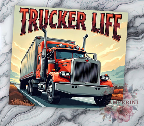 Dump Truck Tumbler, Trucker Life PNG, Construction Drinkware, Heavy Equipment Tumbler, Truck Driver Gift, Funny Dump Truck Design, Construction Worker Tumbler Sublimation Li Zamperini 